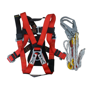 เข็มขัดเซฟตี้ เข็มขัดนิรภัย Safety harness full harness with double lanyard sumo